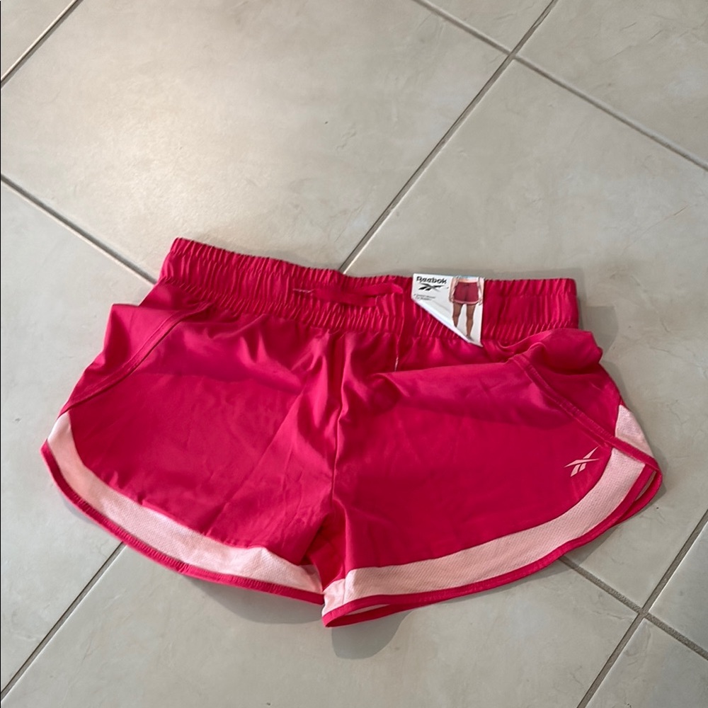 NWT Reebok XL pink shorts 723